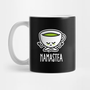 Namastea Namaste Yoga meditation green tea Matcha Goa Mug